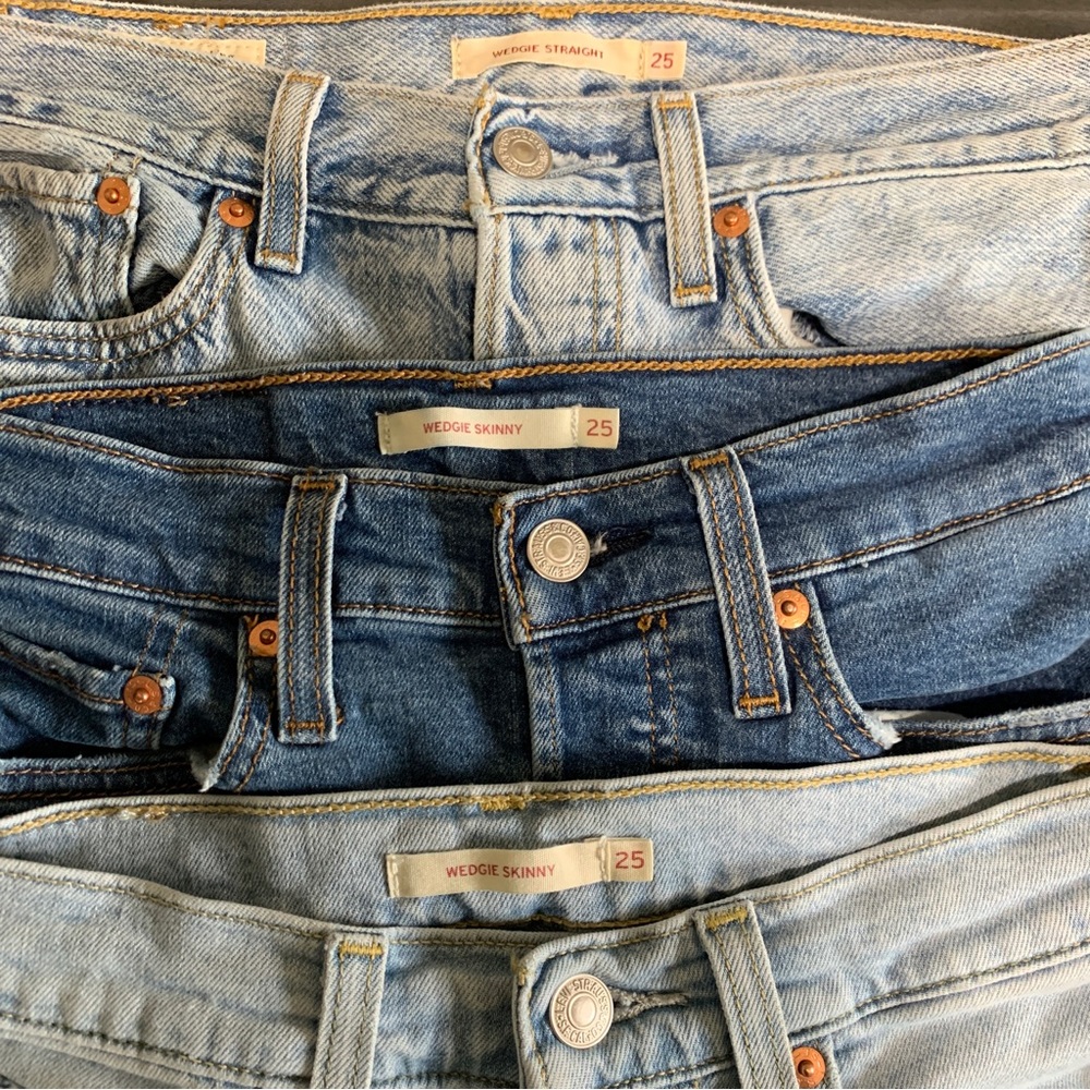 Levi wedgie jean bundle!